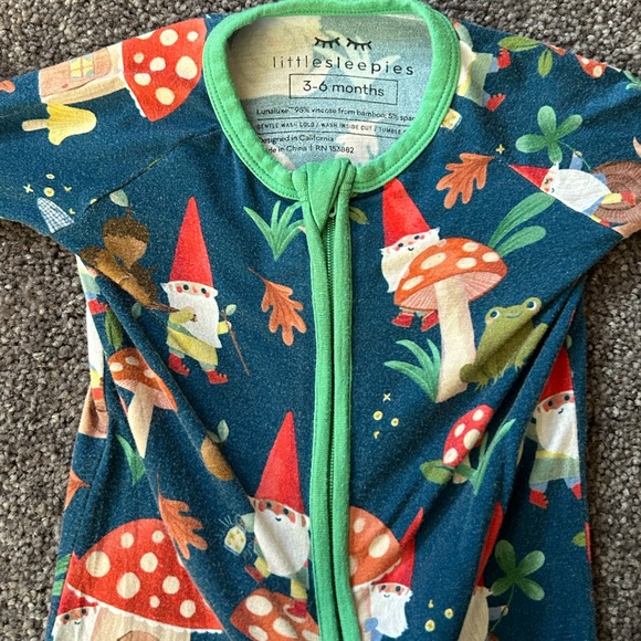 Little Sleepies Forest Gnomes Zippy 3-6 - Picture 2 of 5